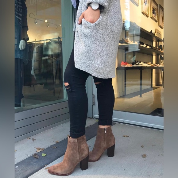 Sam Edelman Women’s Suede Blake Brown Boot Size 8 - Picture 9 of 11